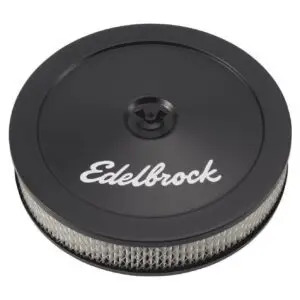 Edelbrock 1203 Pro-Flo Black 10" Round Air Cleaner / Filter