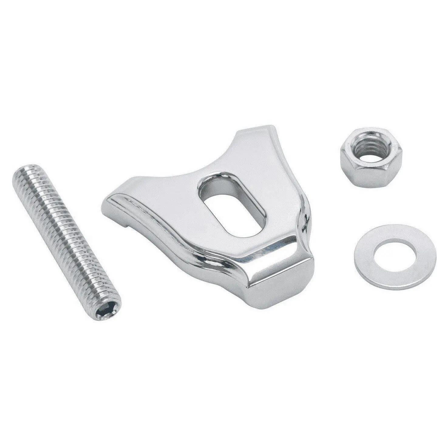 Edelbrock 4802 Chrome Distributor Clamp For Small & Big Block Chevrolet