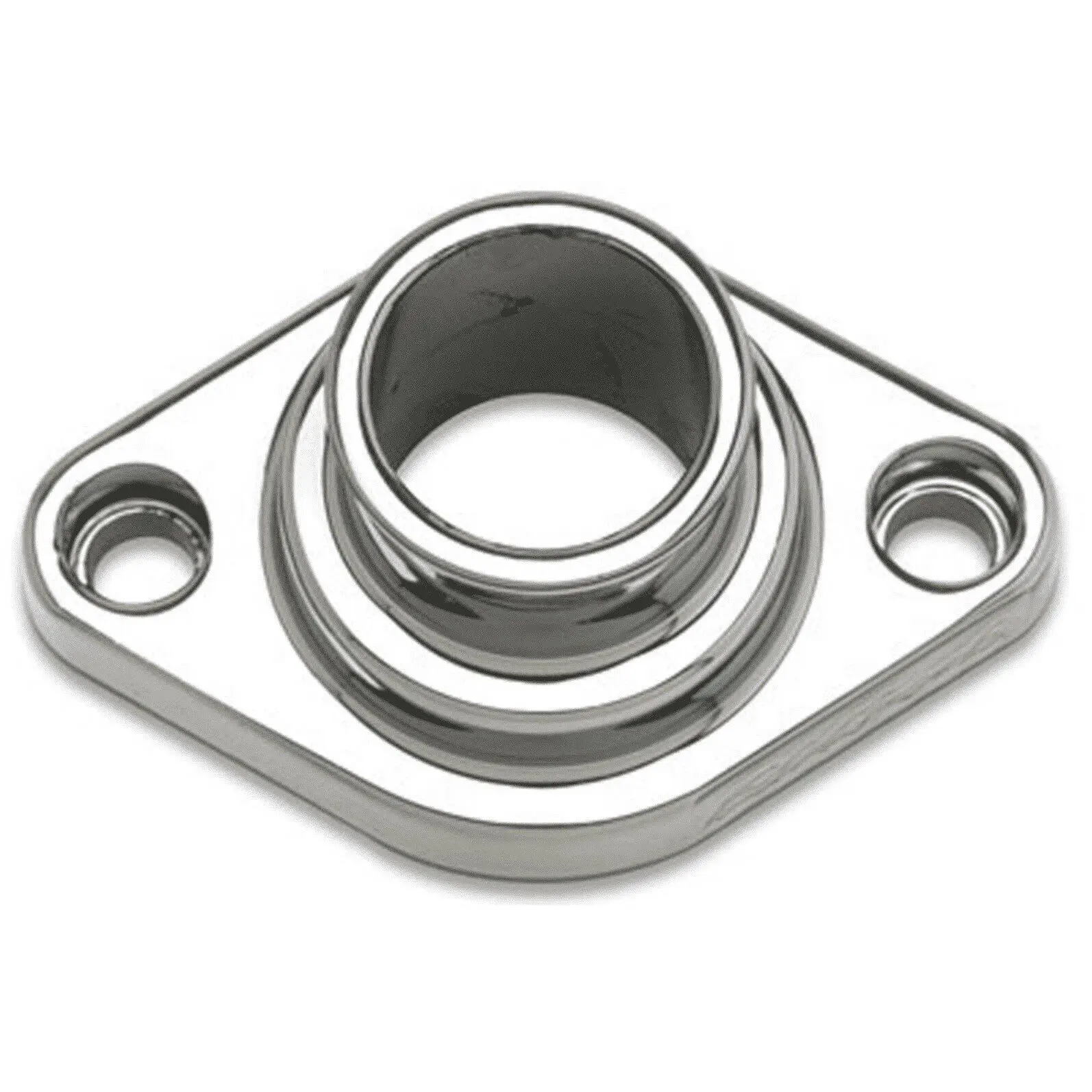 Edelbrock 4816 Polished Aluminum Straight Water Neck For Chevrolet V8 & 4.3L V6
