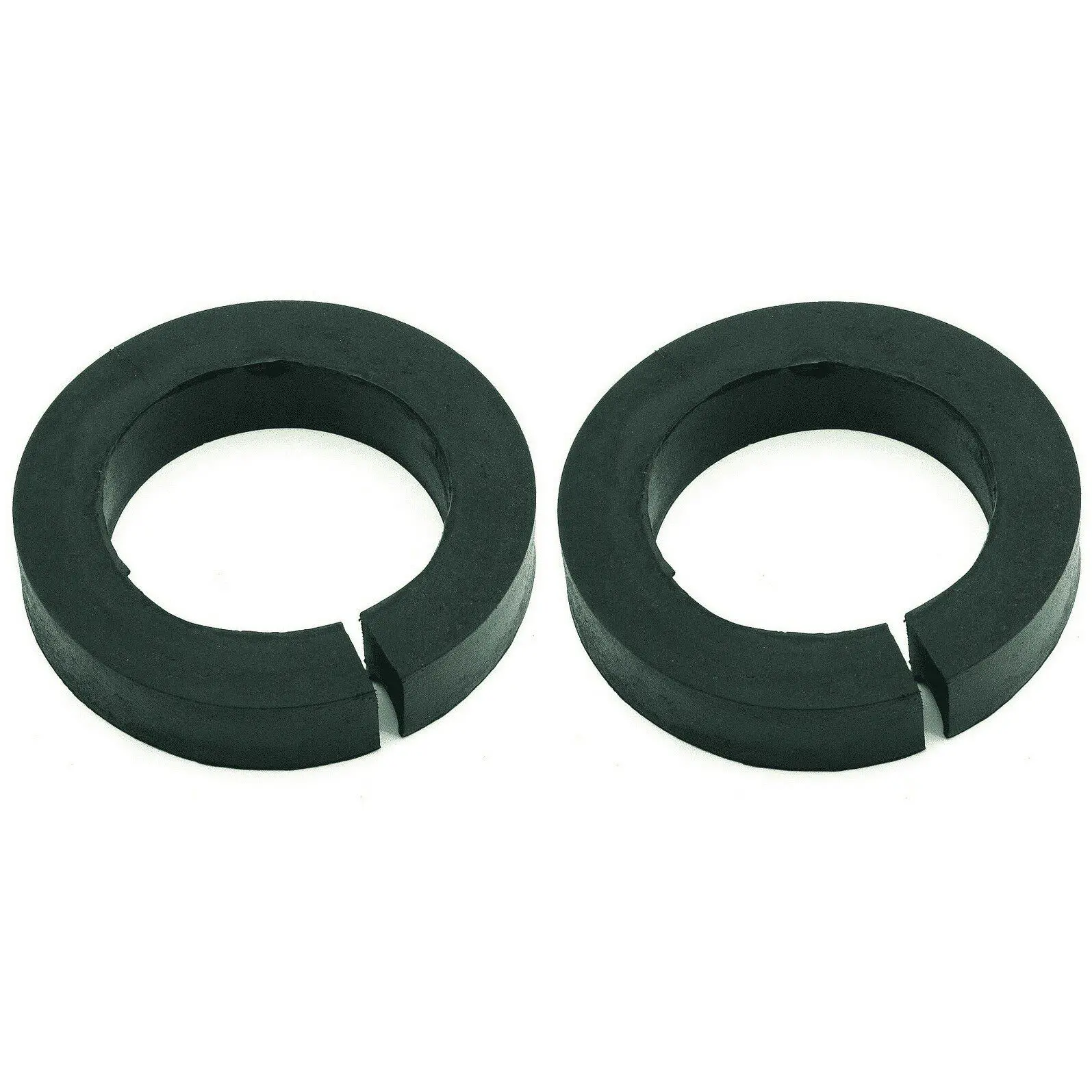 Mr Gasket 1285 Rubber Coil Spring Spacers - Single "U" Groove - 1" Lift - Pair
