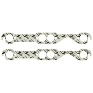 Mr Gasket 150B Performance Exhaust / Header Gaskets - Fits 1955-1991 SB Chevy 262-400 With Round Ports 1.50 Inch