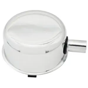 Mr Gasket 2063 Chrome Push-On Oil Breather Cap With PCV Hook Up Tube