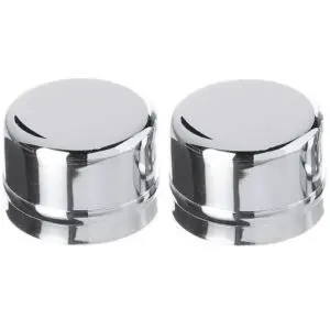 Mr Gasket 2485 Chrome Dust Caps 1.790" dia.