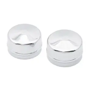 Mr Gasket 2486 Chrome Dust Caps 2.180" dia. GM