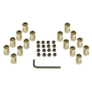 Mr Gasket 920G Nuts 3/8" For Stock Rocker Arms - SB Chevy Pontiac Ford