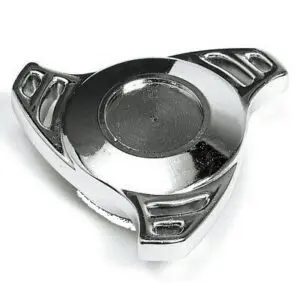 Chrome Spinner Knock-Off Style Air Cleaner Nut 1/4"-20