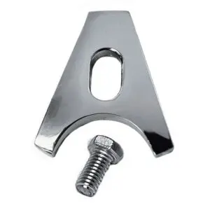 Chrome Distributor Clamp With Bolt - SB Small Block BB Big Block Chevy 1955-2006