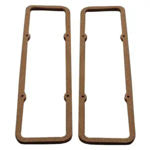 Small Block Chevy 1960-86 Extra Thick 5/16" Cork W/Steel Valve Cover Gaskets