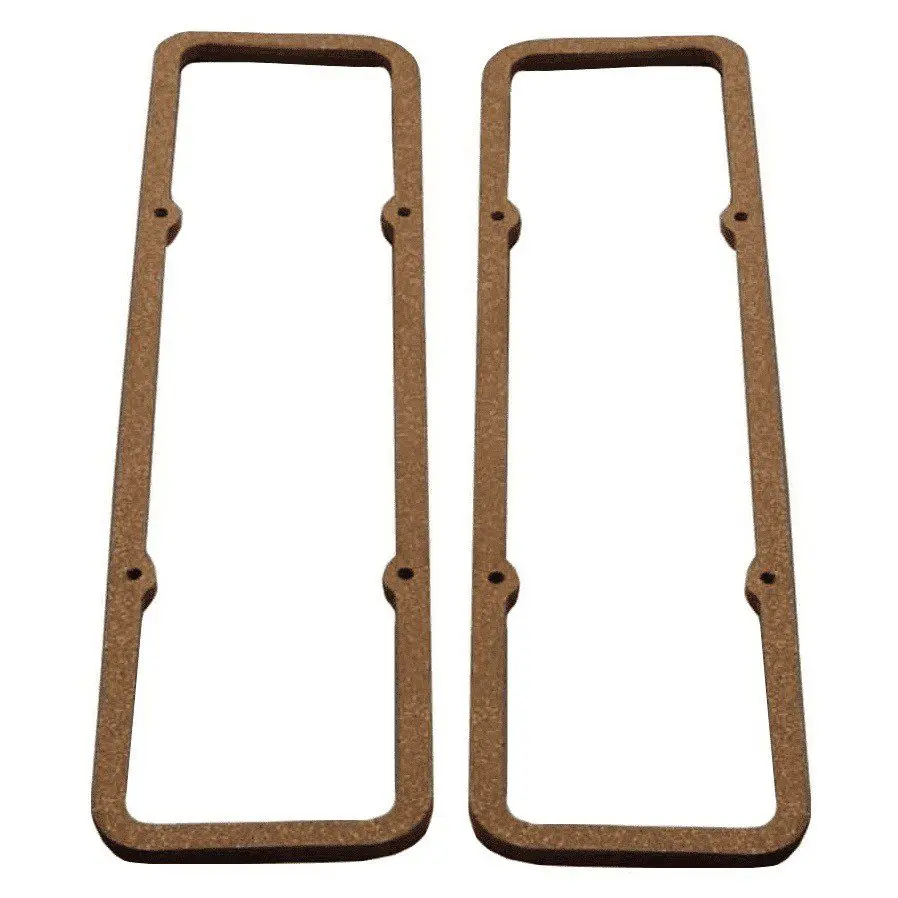 Small Block Chevy 1960-86 Extra Thick 5/16" Cork W/Steel Valve Cover Gaskets