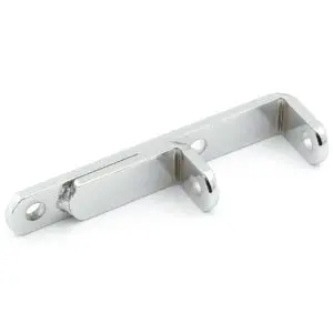 Chrome Lower Alternator Bracket For Headers - Small Block Chevy With Short Water Pump