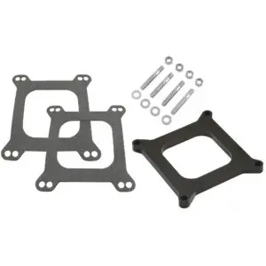 1/2" Phenolic Thermal Insulating Carb Spacer Kit - Open Centre Holley Edelbrock