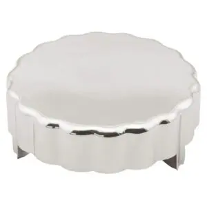 Chrome Power Steering Cap Cover - For Saginaw Pumps on Chevy GM Ford Chrysler