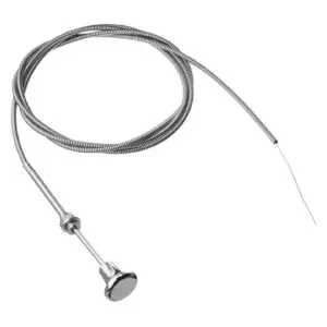 Universal Choke Cable 72" / 6' / 6 Ft Long - Installs in 3/8" dia Mounting Hole