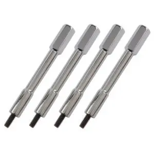 Chrome Valve Cover Bolts - 1/4"-20 x 4-1/4" Long - Pack Of 4