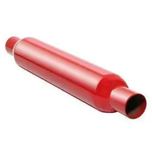 Cherry Glasspack Exhaust Bomb 18" Body Length - 2 1/2" ID