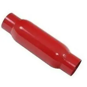Cherry Glasspack Exhaust Bomb 8" Body Length - 2" ID