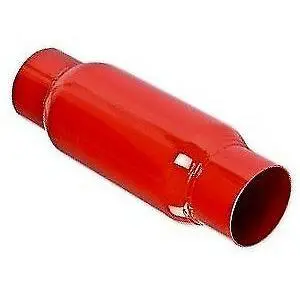 Cherry Glasspack Exhaust Bomb 8" Body Length - 3" ID
