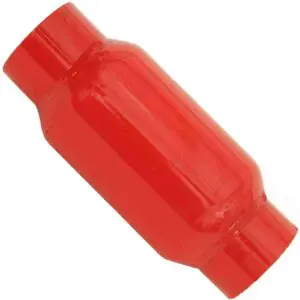 Cherry Glasspack Exhaust Bomb 8" Body Length - 3 1/2" ID