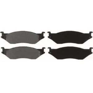 Front Semi Metallic Brake Pads For 99-04 Ford F450 Super Duty F550 Super Duty