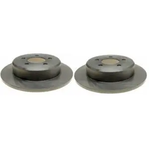 Bendix PRT5153 Rear Brake Disc 1 Pair 00-03 Chrysler Voyager 97-07 Dodge Caravan