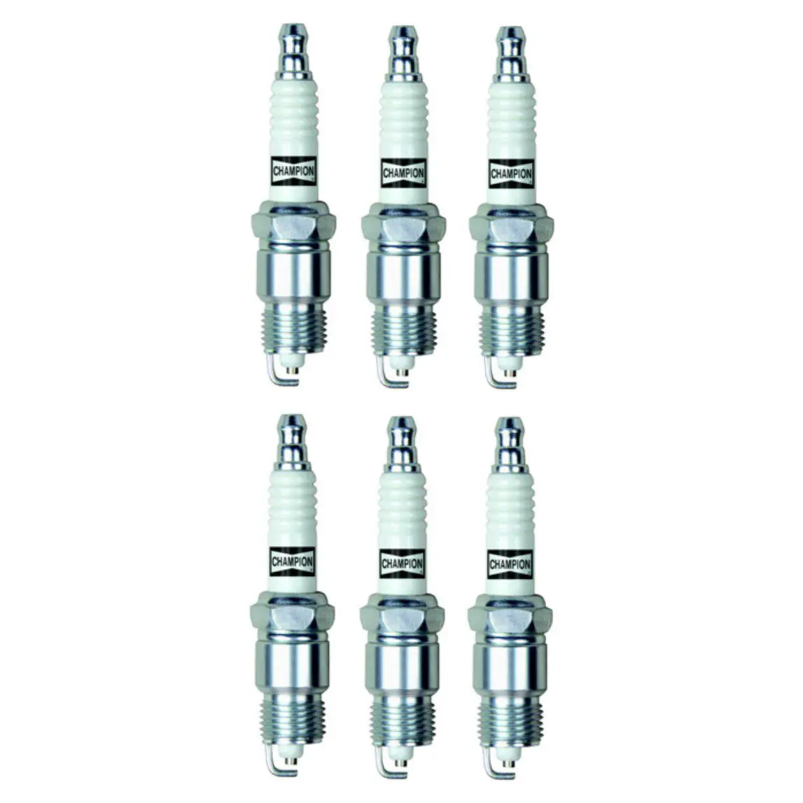 6 x Champion RV15YC4 Spark Plugs (Part No. 18)
