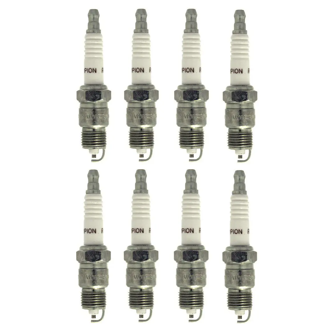 8 x Champion Spark Plugs RV12YC (Part No. 406)