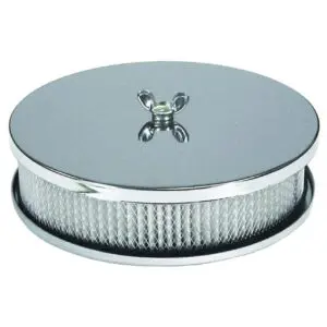 Mr Gasket 1486 Chrome Air Cleaner / Filter - 6-1/2" x 2"
