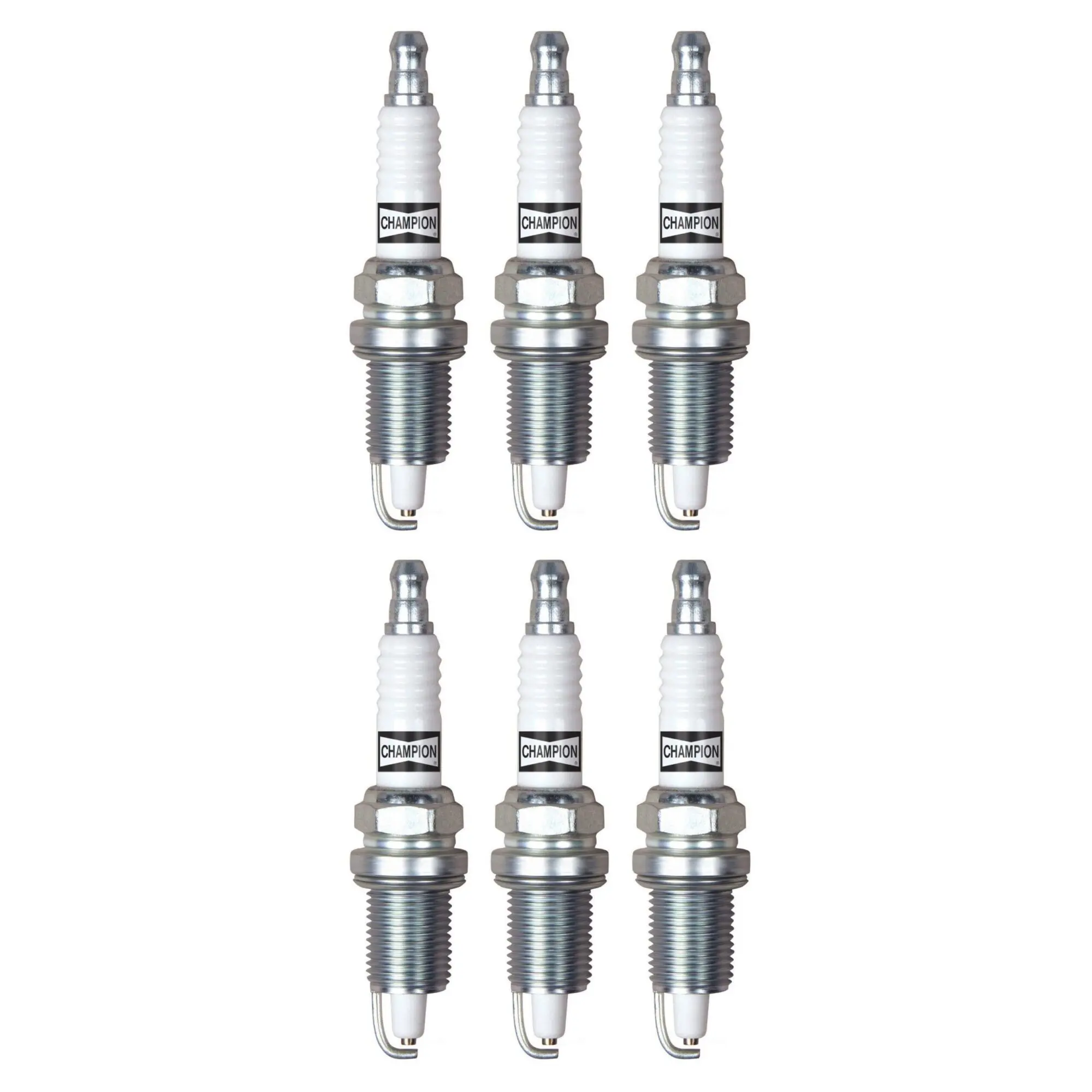 6 x Champion Spark Plugs RC12LYC (Part No. 412)