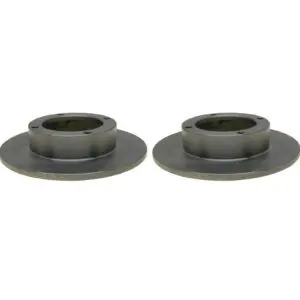 Front Brake Rotor 1 Pair 75-79 Honda Civic