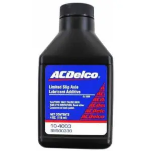 GM 88900330 Limited Slip Axle Lubricant Additive 4 US Fl. Oz. (118 ml) Bottle