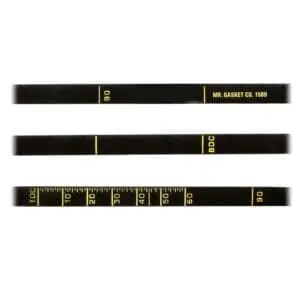 Mr Gasket 1589 Timing Tape For Big Block & Small Block Chevrolet With 7" Balancer