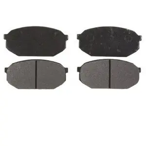 Front Semi Metallic Brake Pads 88-89 Chrysler Conquest TSI 84-87 Dodge Conquest