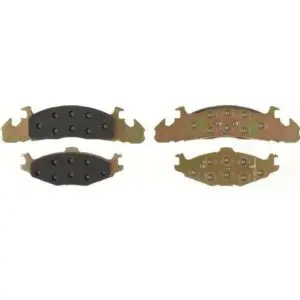 Front Semi Metallic Brake Pads 1984-1990 Dodge Caravan Plymouth Voyager