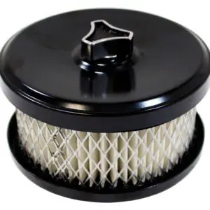 4" x 2-7/8" Black "Dish Style" Air Cleaner / Filter Kit