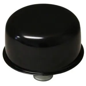 Black Valve Cover Breather - 3/4" Neck - Push In / Push On Style