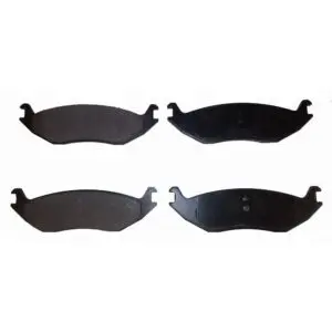 Rear Semi-Metallic Brake Pads For 2003 Dodge Ram 1500 Van & 2003 Dodge Durango