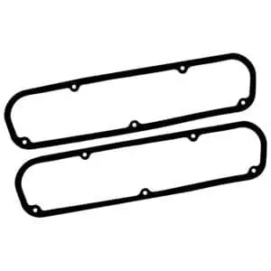 Small Block Chrysler Valve Cover Gaskets - Black Rubber With Steel Inner Core