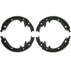 Drum Brake Shoe Set for 1956-1962 Chevrolet Corvette & 1966-1971 Jeep Jeepster