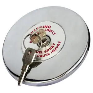 Stant Chrome Locking Fuel Tank Cap for Buick, Chevrolet, Chrysler, Dodge, Oldsmobile, Plymouth, Pontiac