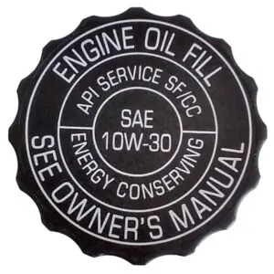 Stant Engine Oil Filler Cap SAE 10W-30 For Buick, Chevrolet, GMC, Oldsmobile & Pontiac
