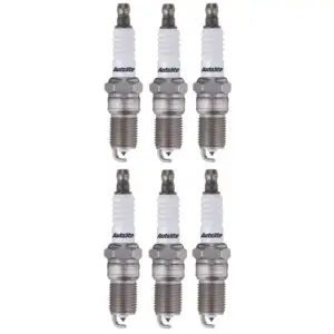 6 x Autolite Double Platinum Spark Plugs - Part No. APP103