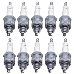 Box Of 10 Champion Vintage Classic Spark Plugs J13Y - In Original Packaging