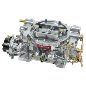 Edelbrock 1406 Performer 600 CFM Electric Choke Carb - Satin Finish