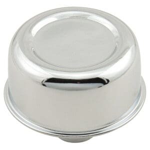 Mr Gasket 2056 Chrome Valve Cover Breather - Push-On Style - Medallion Ready