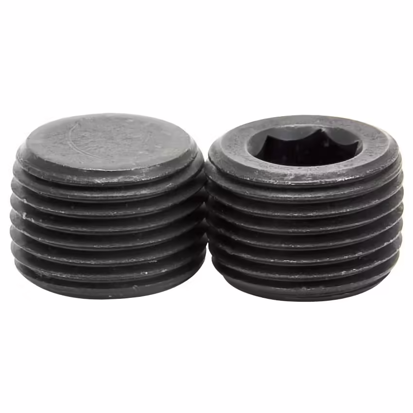 Edelbrock 9128 Socket Head Pipe Plug 1/4" (Pair)