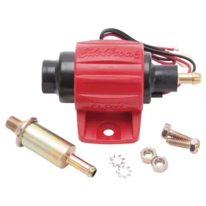 Edelbrock 17301 Universal Micro Electric Gasoline Fuel Pump - 38 GPH / 144 LPH