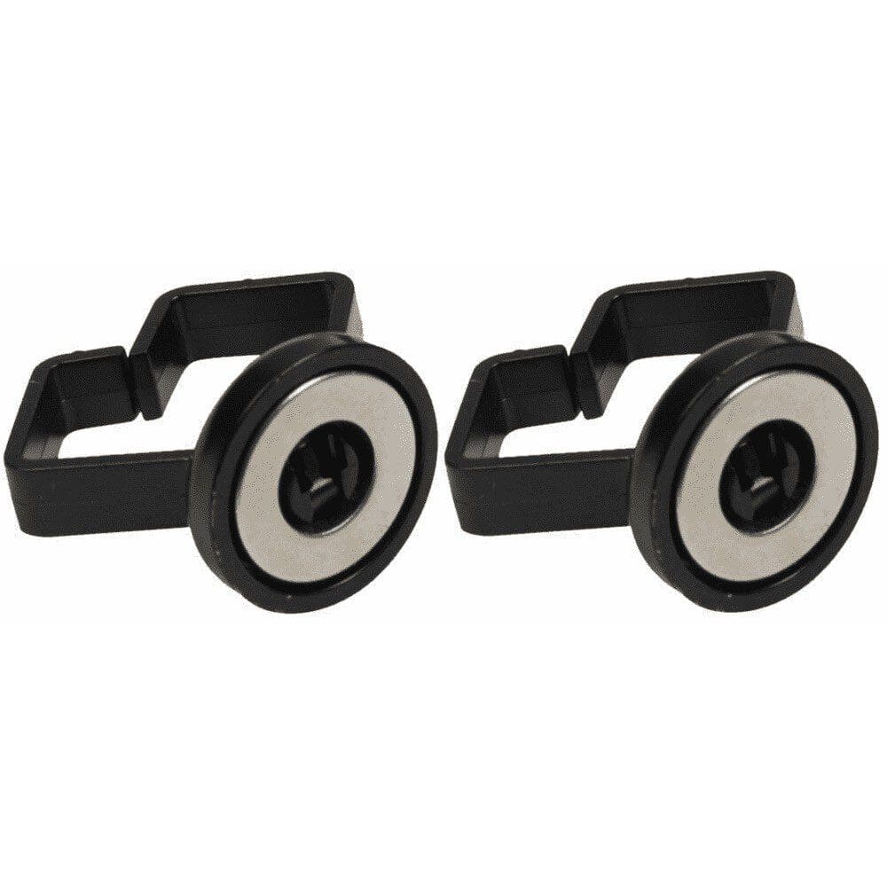 Mr Gasket 3726G Black Magnetic 3/4" Cable Holder - Pack Of 2
