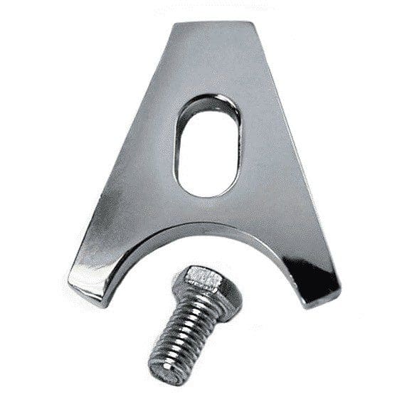 Chrome Distributor Clamp With Bolt - SB Small Block BB Big Block Chevy 1955-2006