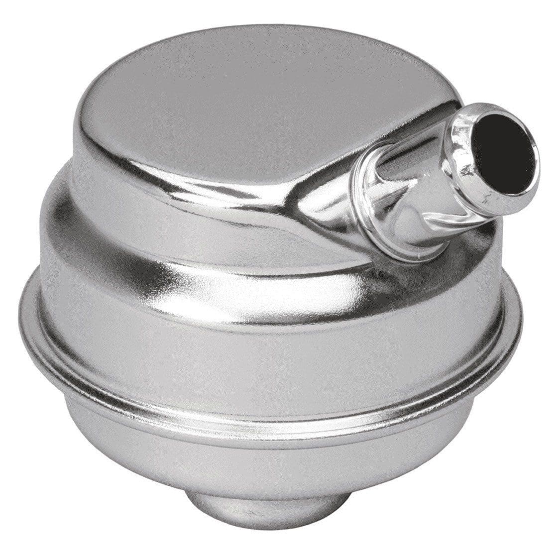 Chrome Mopar Style Valve Cover Breather With Tube - Push In / Push On Style