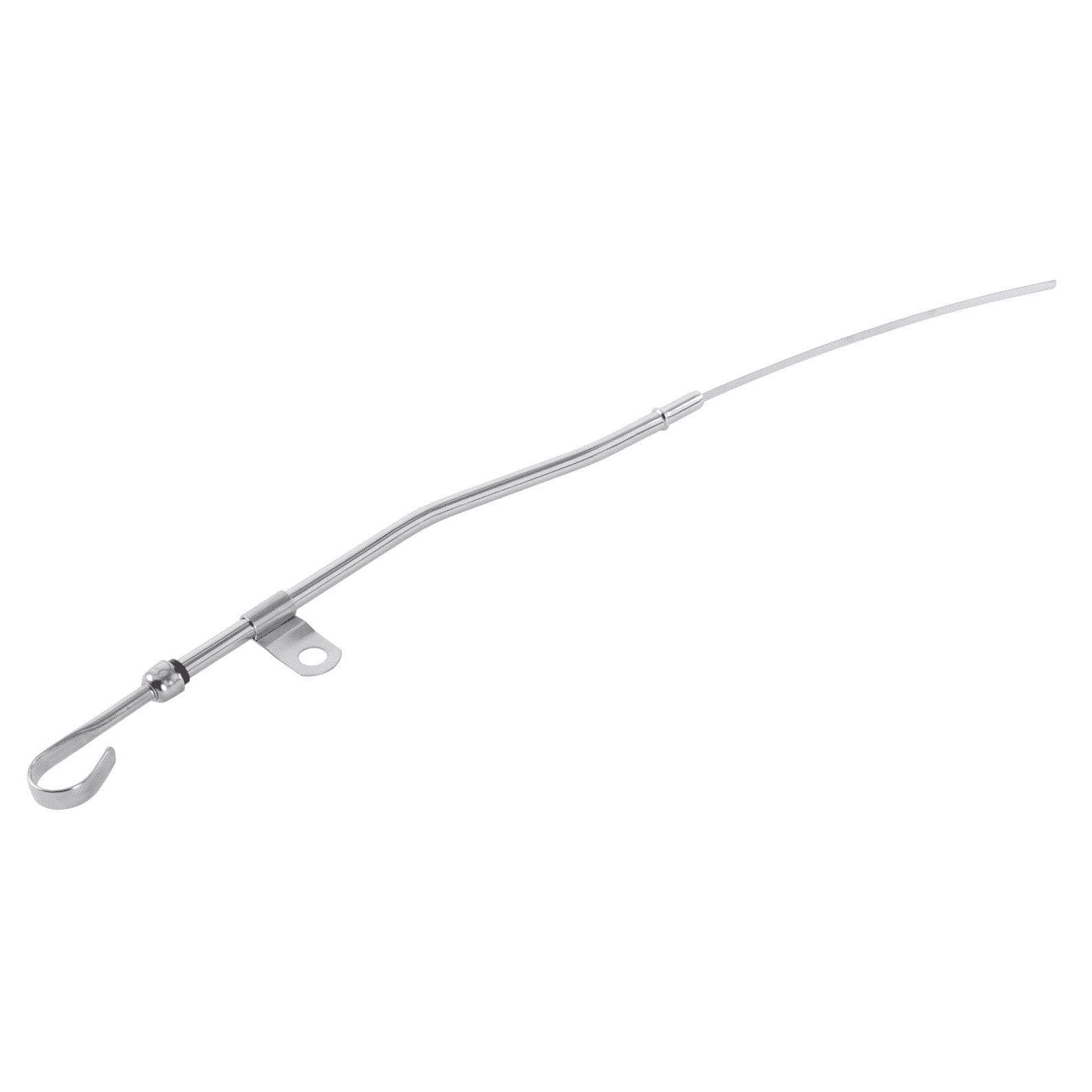 Chrome Engine Oil Dipstick & Tube - 1965-77 SB Small Block Ford 260 289 302